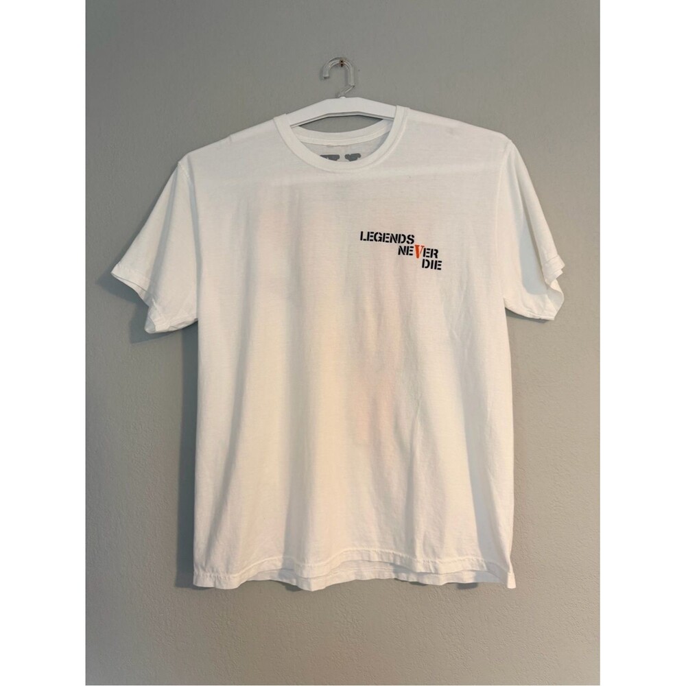Vlone X Juice WRLD Butterfly Tee - Legends Never Die - White - Size XL